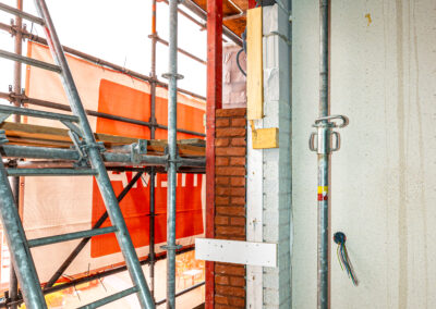 muur met doek hema wychen