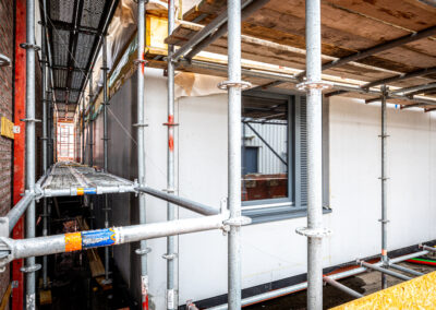 dwars stelling opbouw wychen